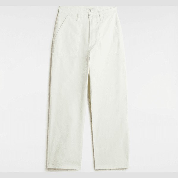 Vans - Union Carpenter Trousers, Woman, White, Size: 27