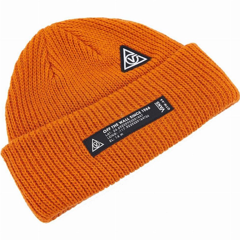 Unisex Holt Beanie Hat - Gold Flame