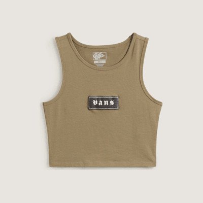 Vans - Upworn fitted Tank, Woman, Brown, Size: L