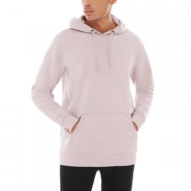 vans pink hoodie mens