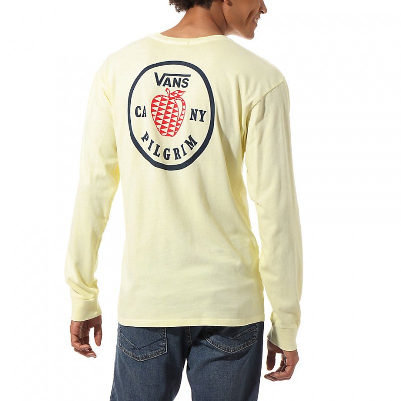 yellow vans shirt mens