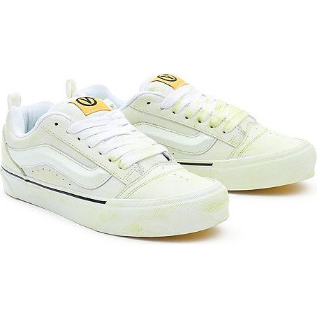 VAULT BY X DEATON CHRIS ANTHONY KNU SKOOL LX SHOES (DEATON GREEN/TRUE WHITE) UNISEX YELLOW