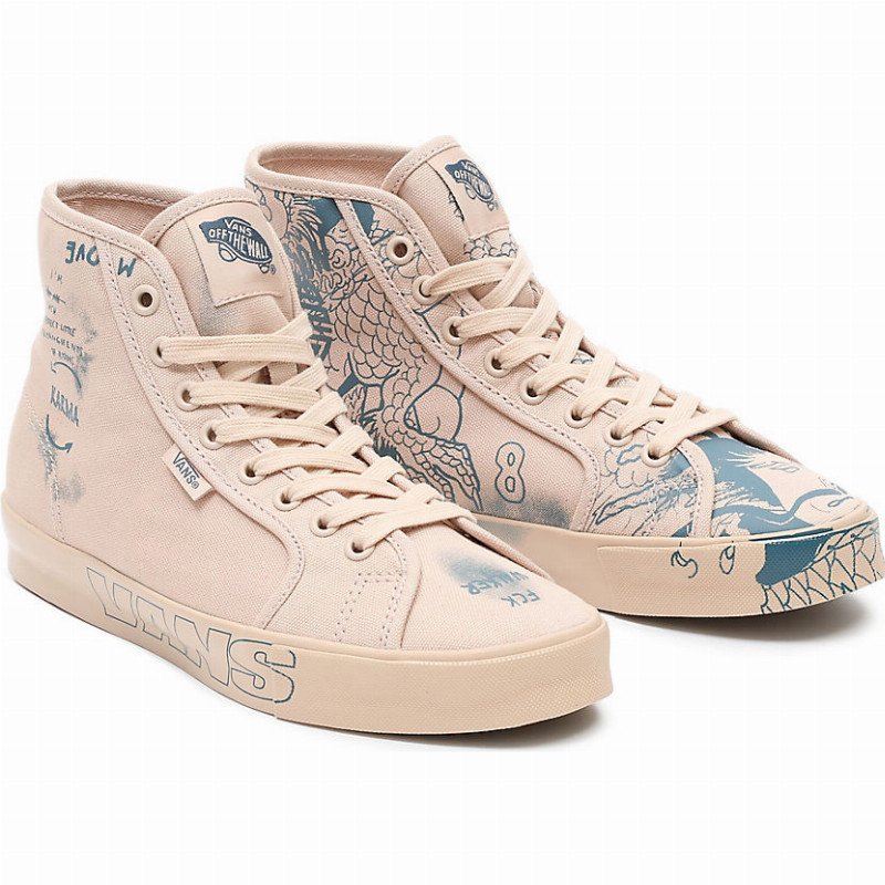 VAULT BY X TTSWTRS OG STYLE 24 NTC LX TATTOO SHOES (TTSWTRS TATTOO) MEN,WOMEN BLACK