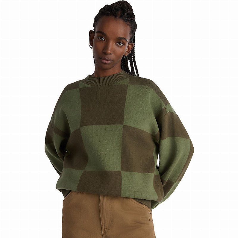 VANS Vortex Sweater (olivine) Women Green, Size XXS