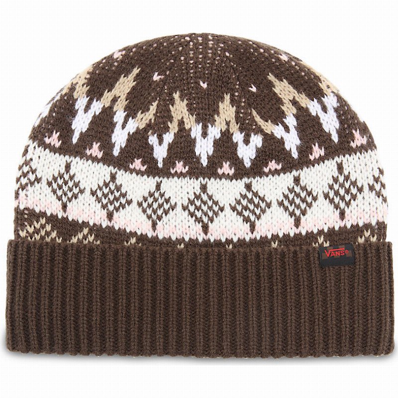 X JUSTIN HENRY BEANIE (DEMITASSE) MEN BROWN