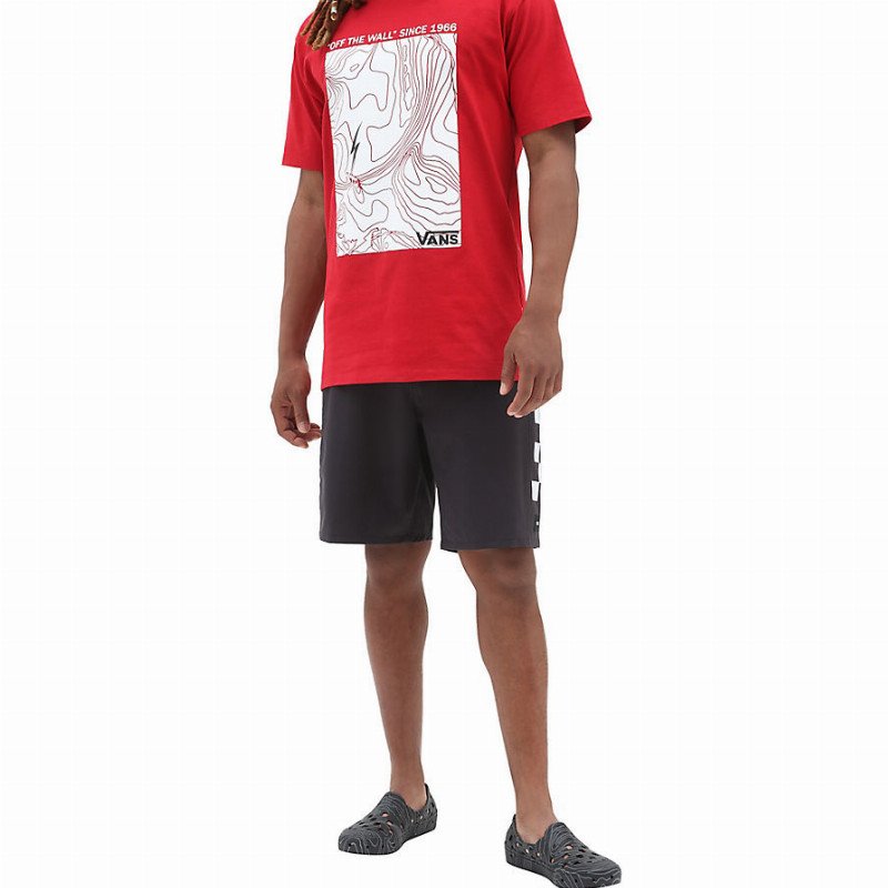 X NATHAN FLORENCE BOARDSHORTS (BLACK) MEN BLACK