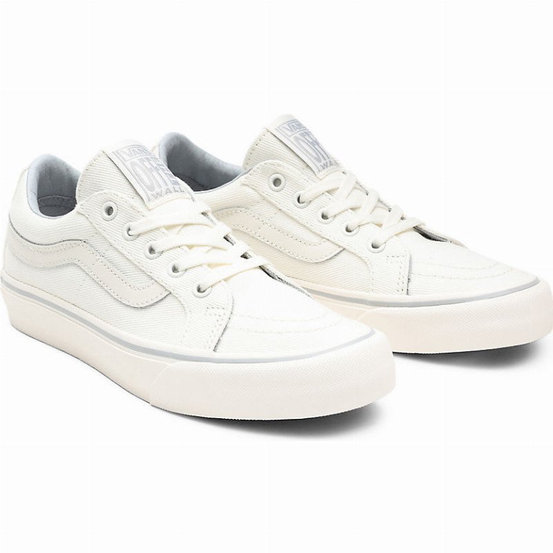 X SURF SUPPLY SK8-LOW REISSUE SF SHOES ((SURF SUPPLY) LEILA/WHITE) WOMEN WHITE