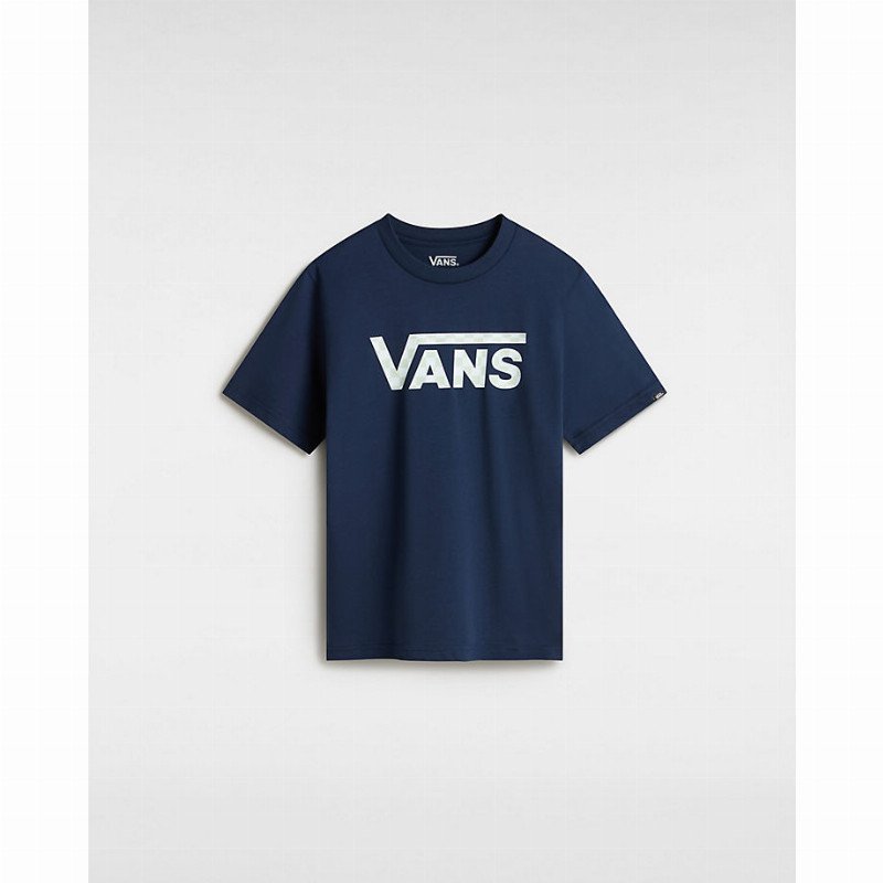 VANS Youth Vans Classic Logo Fill T-shirt (8-14 Years) (dress Blues) Boys Blue, Size XL