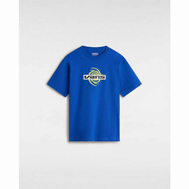 VANS Youth Galaxy T-shirt (8-14 Years) (surf The Web) Boys Blue, Size XL