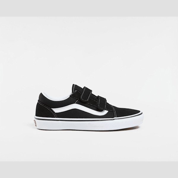Vans - Youth Old Skool Shoes (8-14 years), Black, Size: 5.5