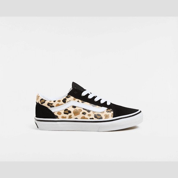 Vans - Youth Old Skool Shoes (8-14 Years), Black, Size: 2.5