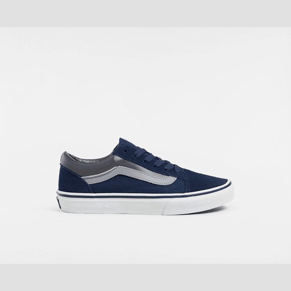 Vans - Youth Old Skool Shoes (8-14 Years), Blue, Size: 5.5