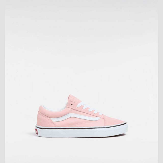 Vans - Youth Old Skool Shoes (8-14 years), Pink, Size: 3