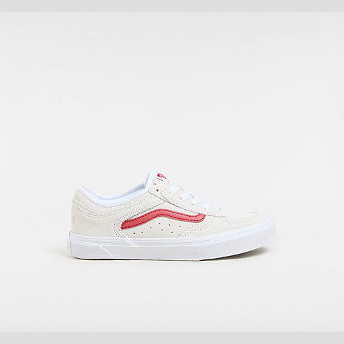 VANS Youth Rowley Classic Shoes (8-14 Years) (white/racing Red) Youth White, Size 5.5