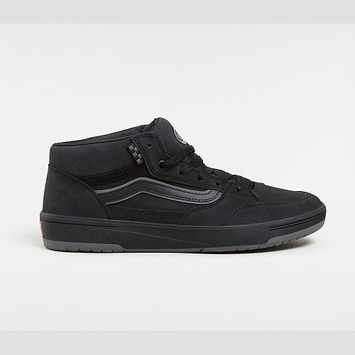 VANS Zahba Mid Shoes (black/pewter) Unisex Grey, Size 12