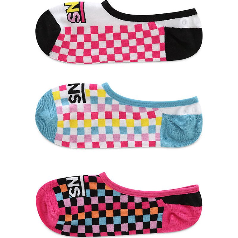 VANS Zoo Check Canoodle Socks (3 Pairs) (multi) Women Multicolour, One Size