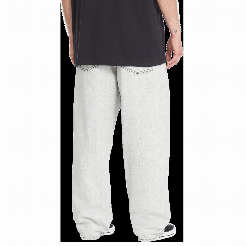 Billow Denim Jeans in Bone