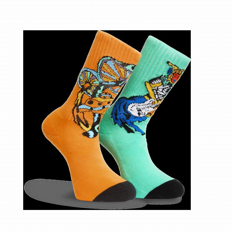 Bob Mollema Socks in Mint (4 Pack)