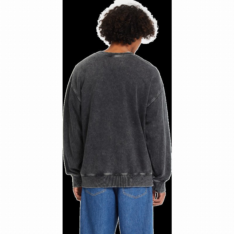 Bob Mollema Sweatshirt in Light Acid Black