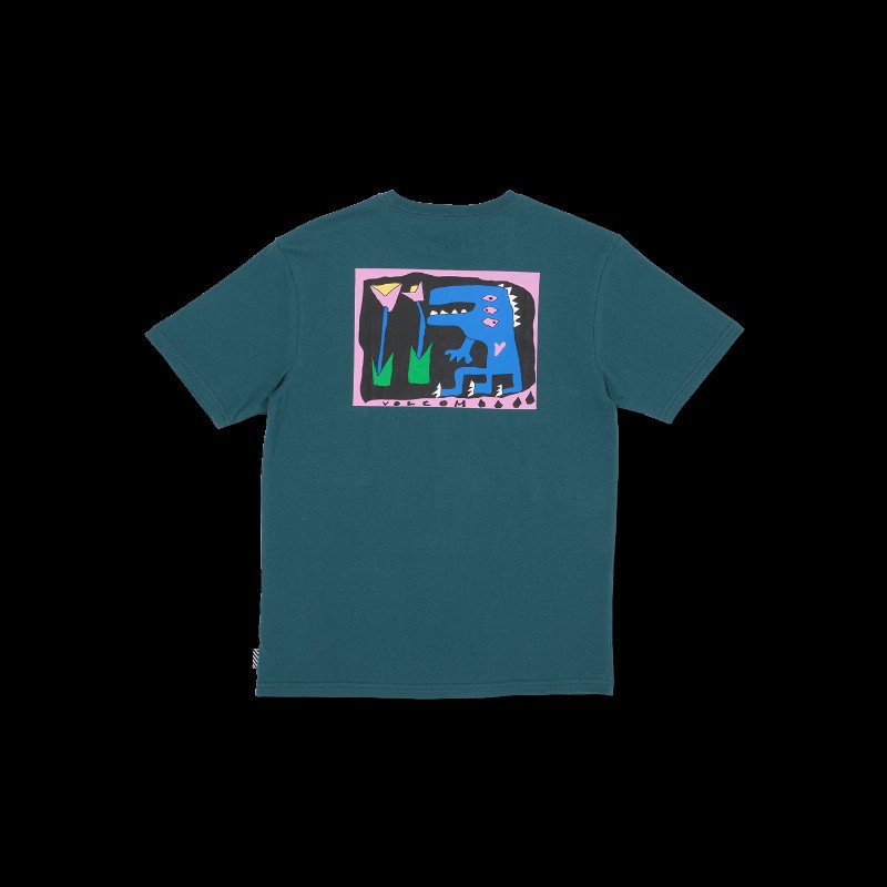 BOYS ARTHUR DINO T-SHIRT IN EVERGREEN