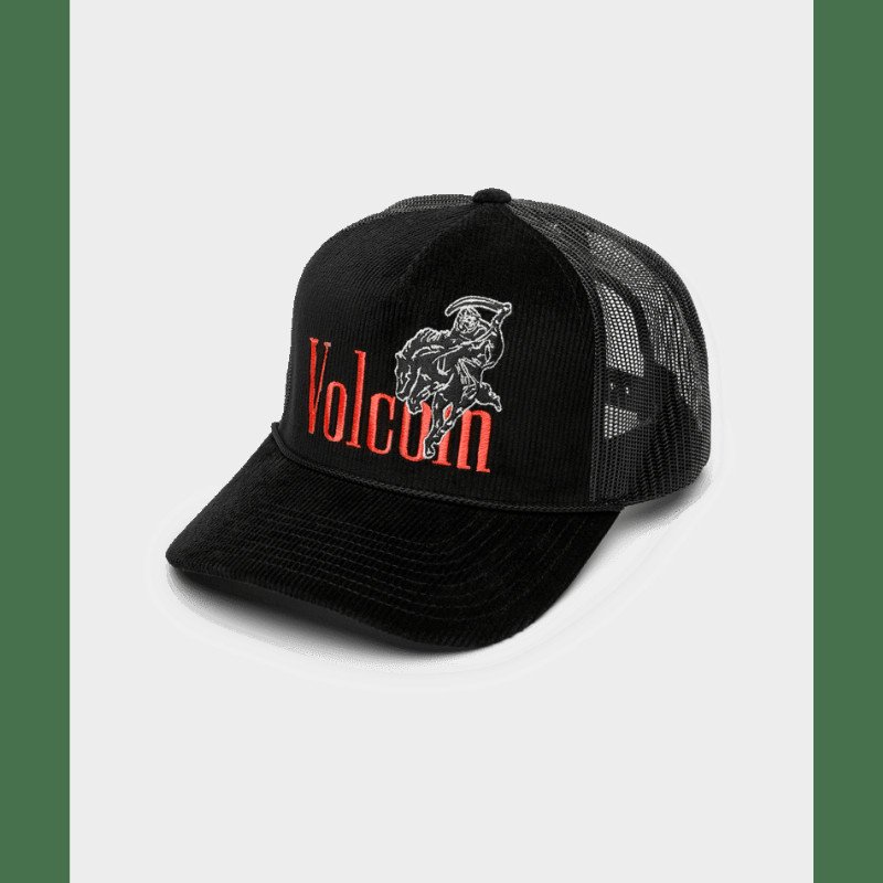 Cheat Death Trucker Cap in Black