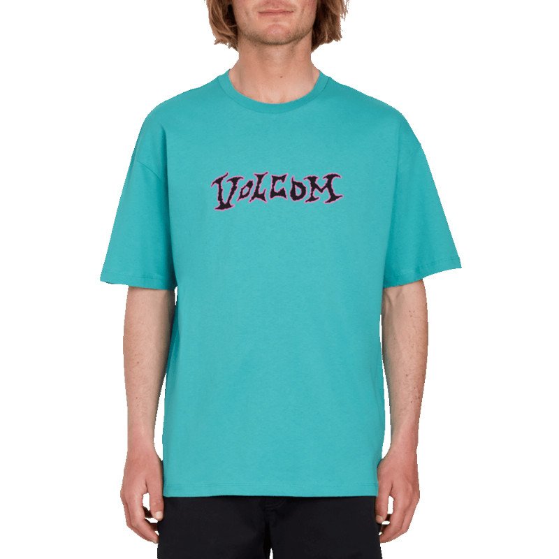 Volcom Crossworld T-Shirt - Templ Teal