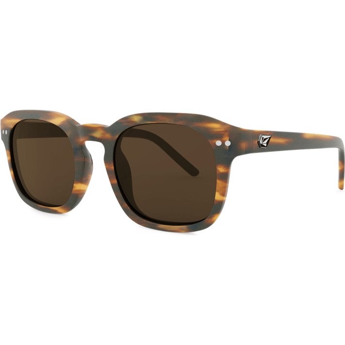 Volcom Earth Tripper Sunglasses - Matte Tortoise & Bronze
