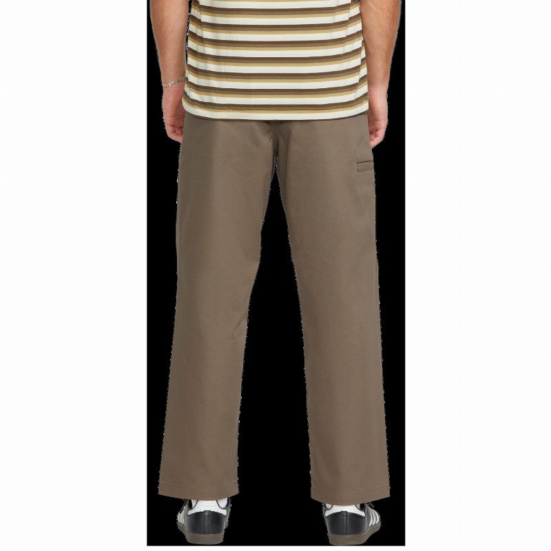 FRICKIN SKATE CHINO TROUSERS IN TEAK