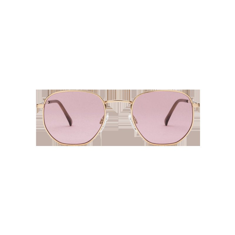 Happening Sunglasses in Gloss Gold & Pink
