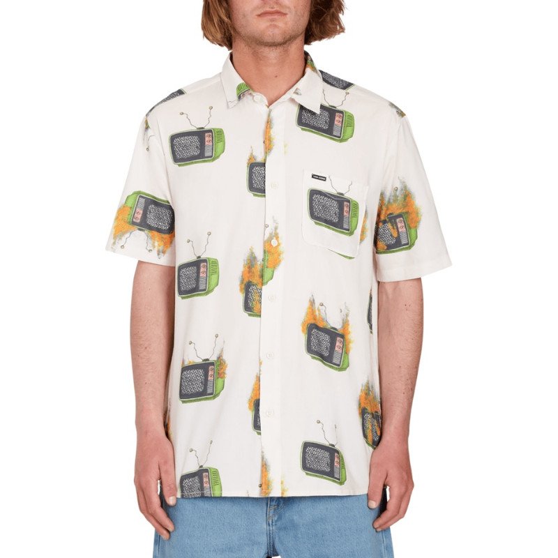 Volcom Justin Hager Shirt - Whitecap Grey