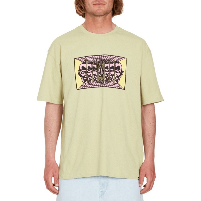 Volcom Mind Invasion T-Shirt - Lentil Green