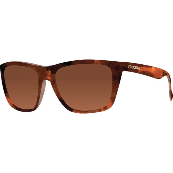 Volcom Palm Sunglasses - Matte Tortoise & Bronze