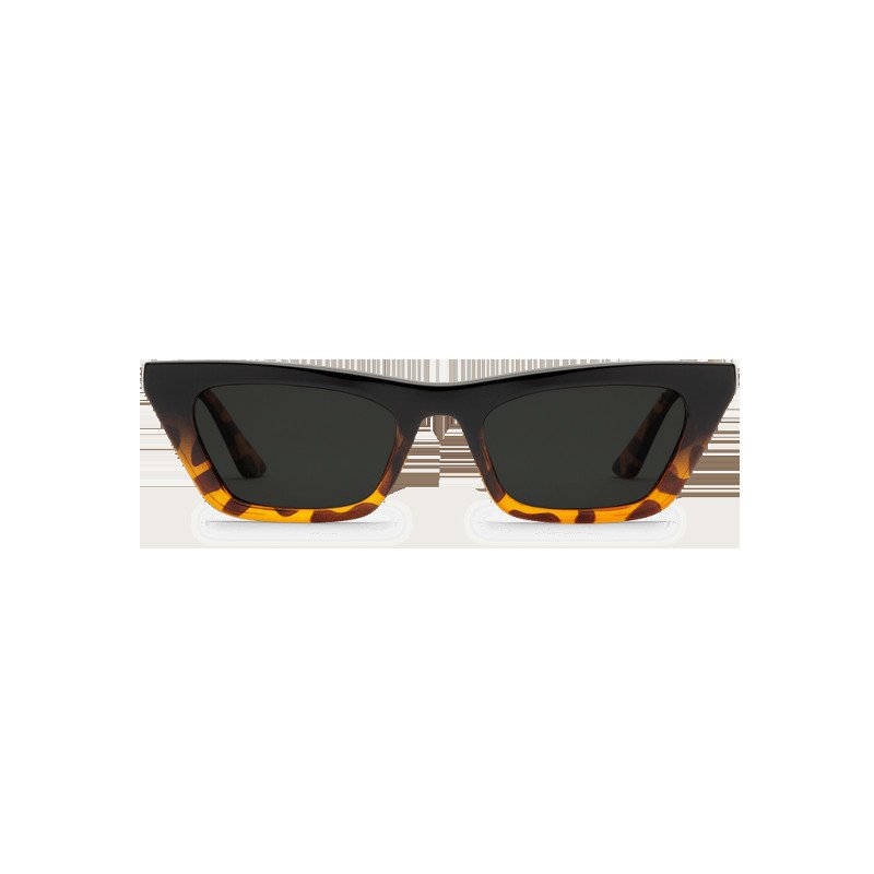 Peace Punk Polarised Sunglasses in Gloss Darkside & Grey