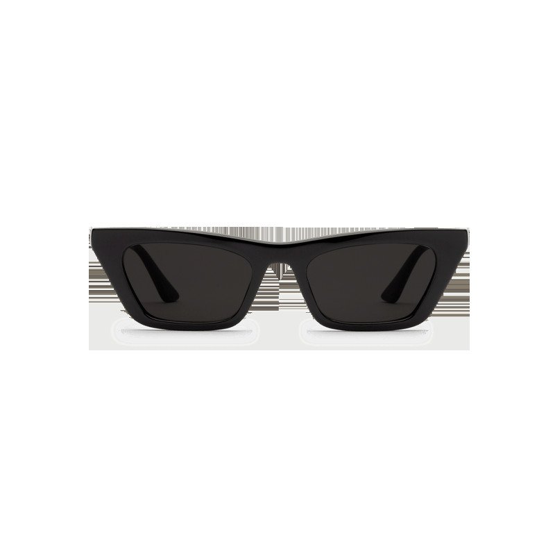 Peace Punk Sunglasses in Gloss Black & Gray