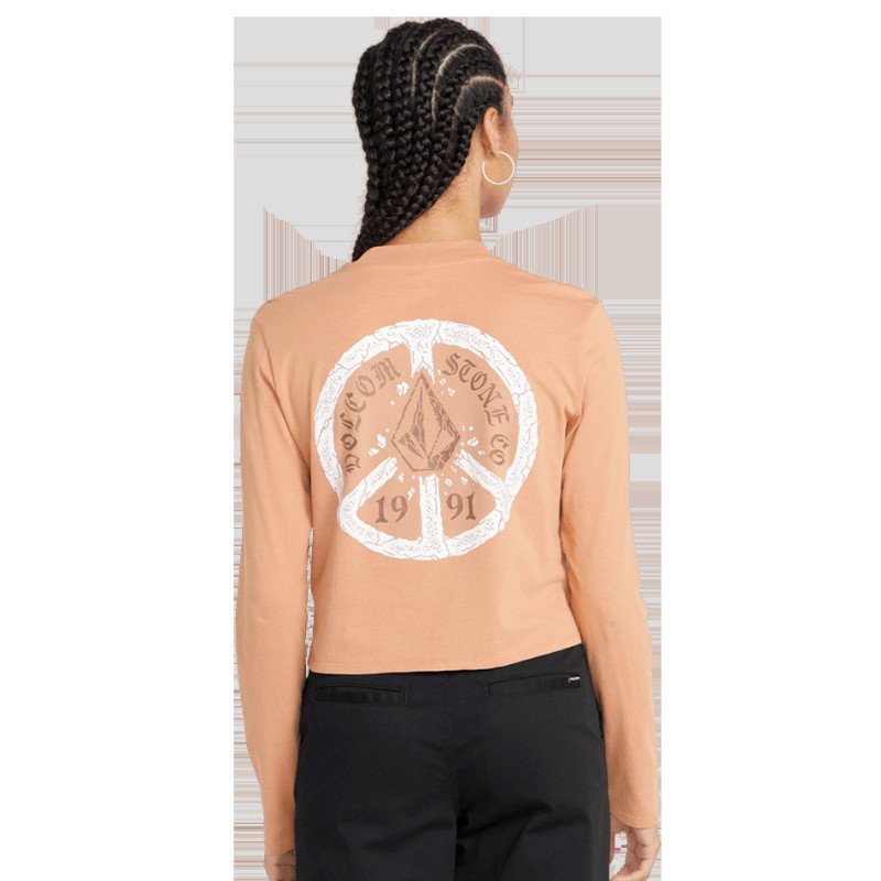 Pocket Dial Long Sleeve T-Shirt in Clay