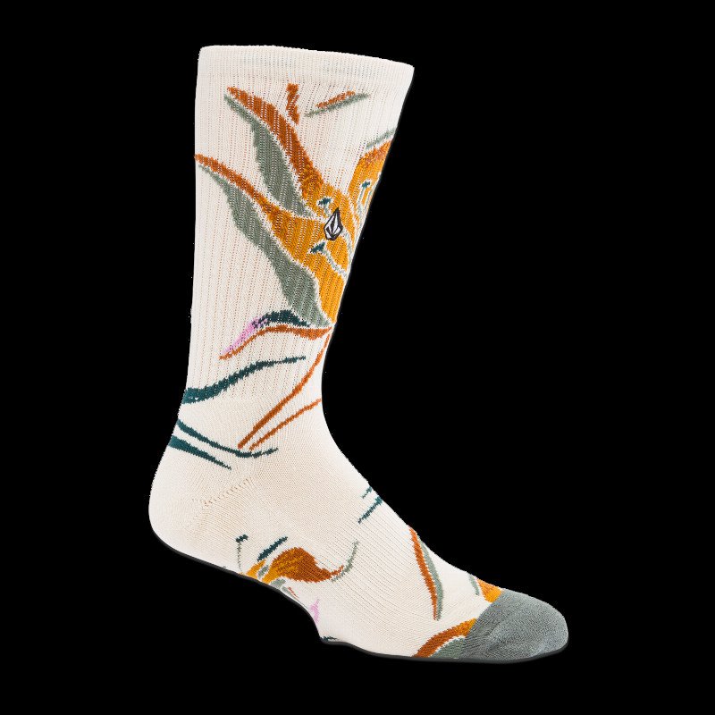 Printa Stone Socks in Dirty White
