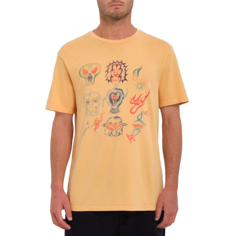 Volcom Sam Ryser T-Shirt - Flash Orange