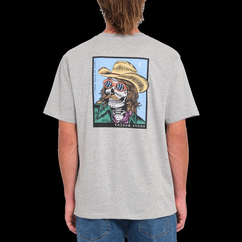 Scowboy T-Shirt in Heather Grey