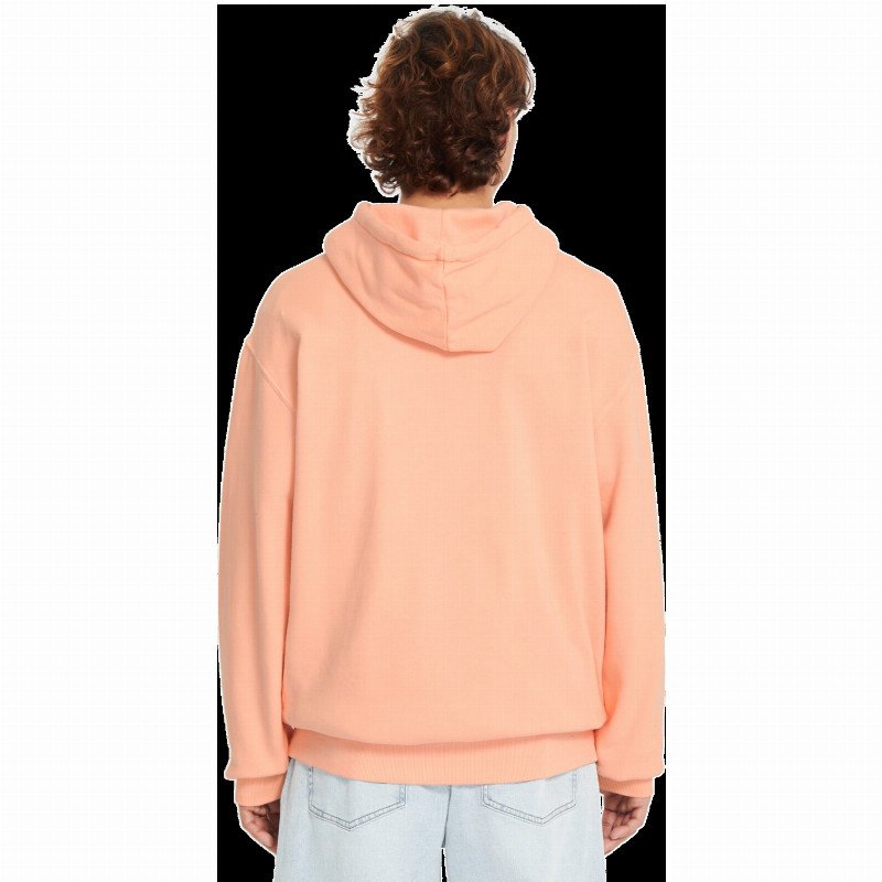 Single Stone Pullover Hoodie in Pale Peach