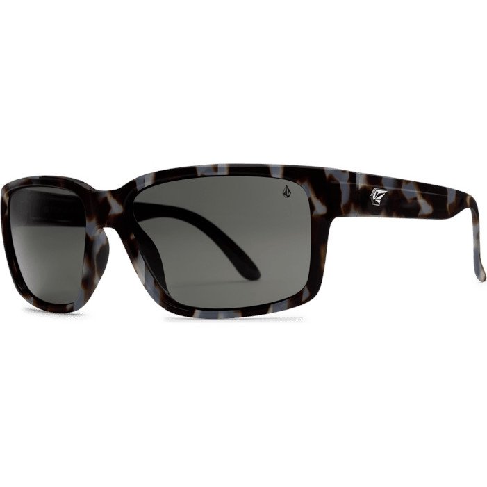 Volcom Stoneage Sunglasses - Charcoal & Grey Blue