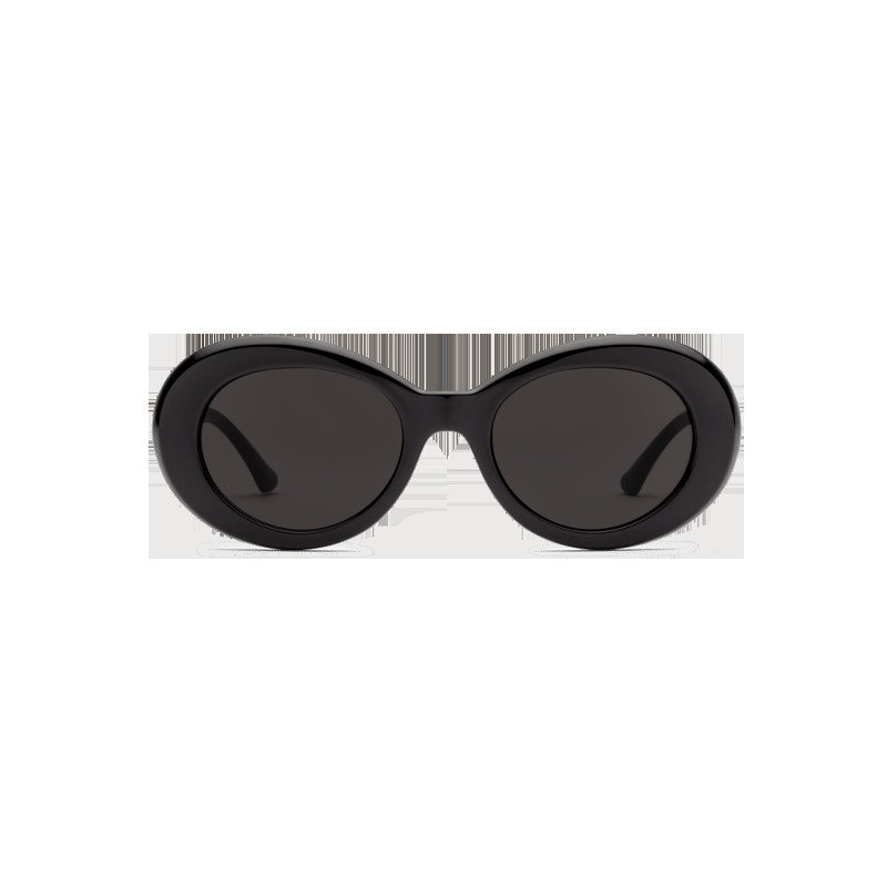 Stoned Sunglasses in Gloss Black & Gray