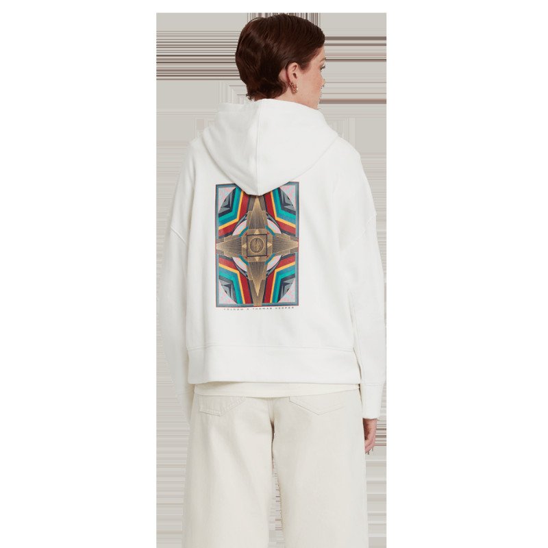 Thomas Hooper Hoodie in Star White