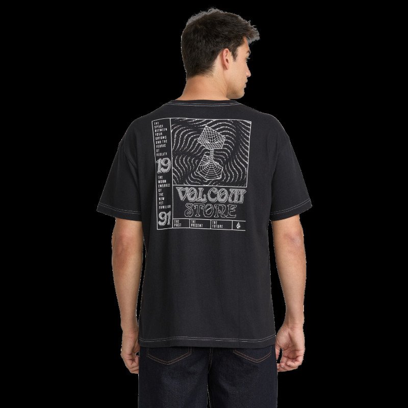 Timewave T-Shirt in Antique Black