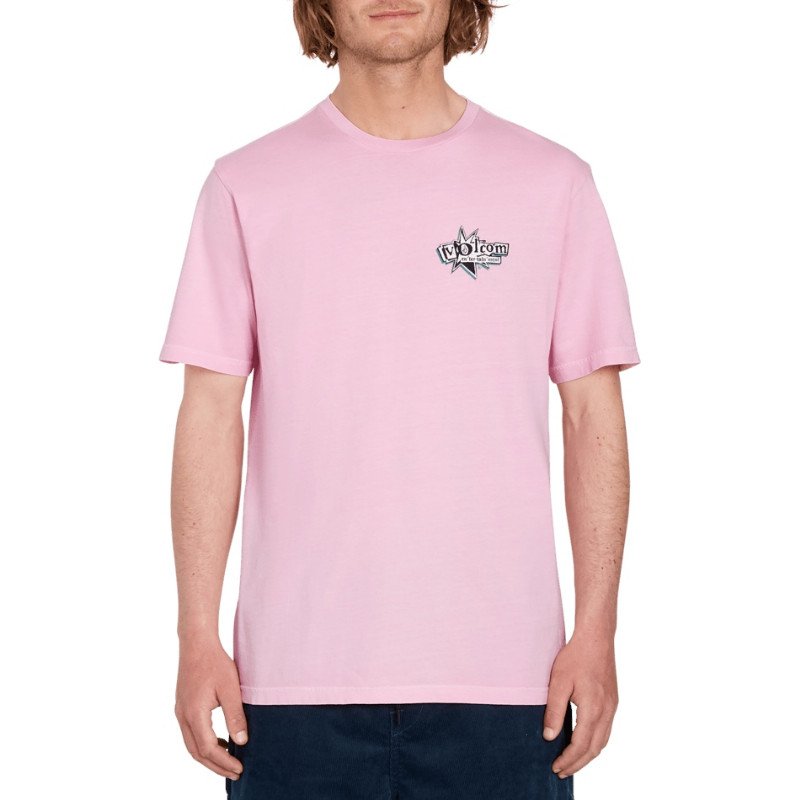 Volcom V Ent LP T-Shirt - Reef Pink
